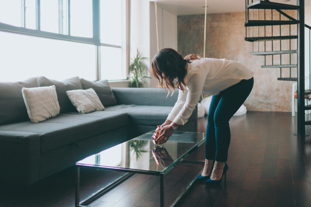 staging a newly built home
