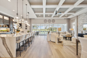 luxurious open living