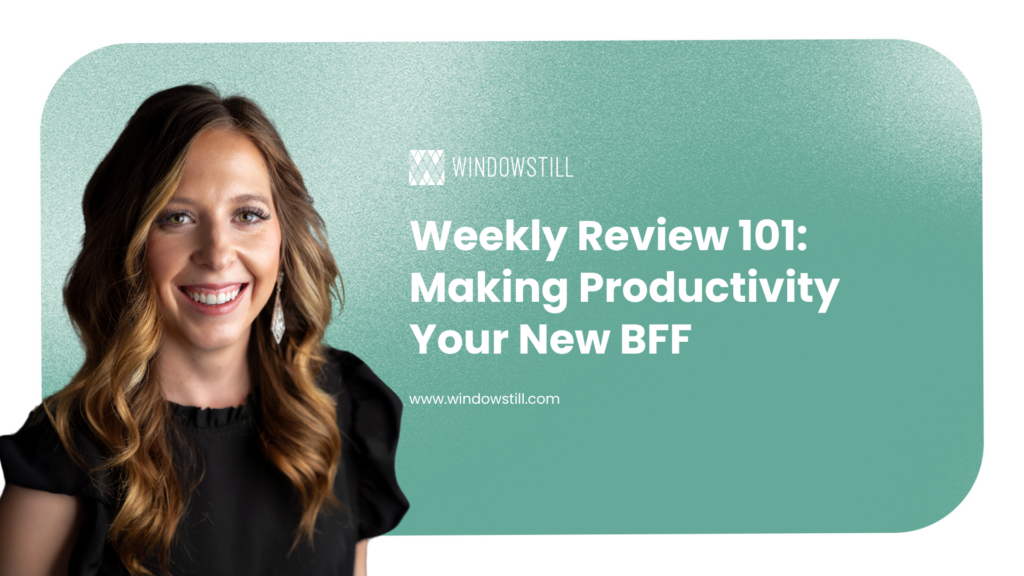 weekly reviews