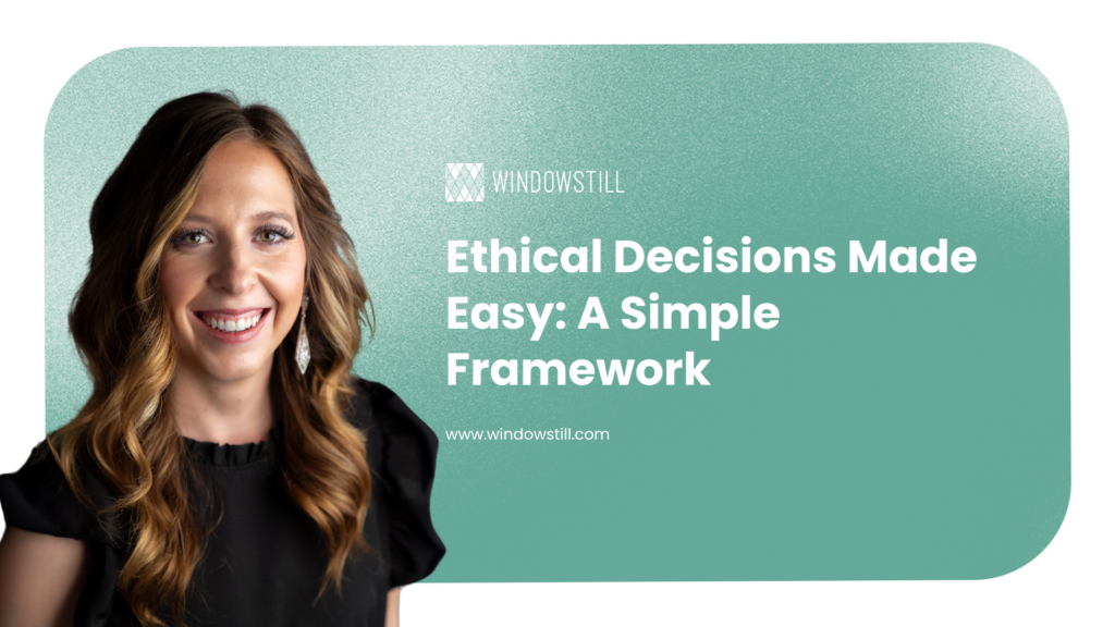 ethical decisions