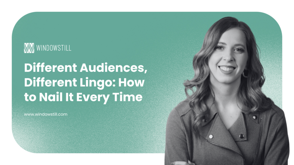 different audiences