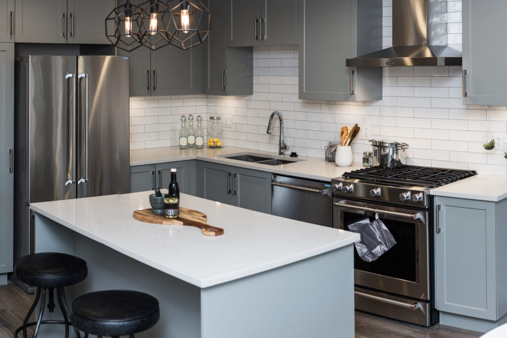 stainless steel appliances