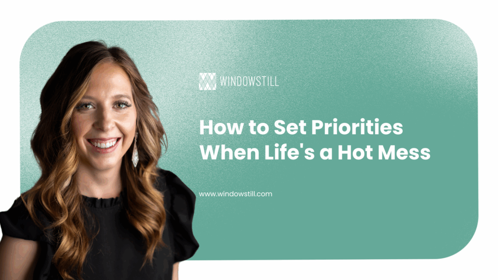 set priorities